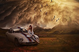 旅行,户外,车辆