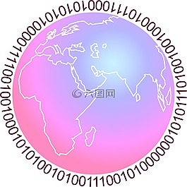 世界,全球,数字