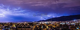 雷声,照明,闪电