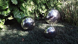 金属球,园林装饰,花园