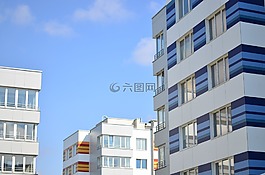 在家,玻璃,门面
