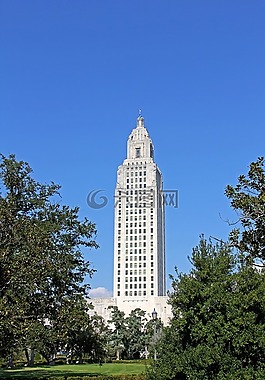 国会大厦,建设,路易斯安那州