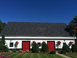 红门,国家,蓝色的天空