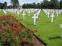 战争公墓,奥马哈海滩,诺曼底登陆