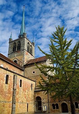 教会,payerne,罗马式