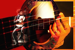 吉他,吉他演奏家,手