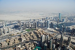 迪拜,阿联酋,航空照相