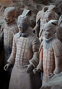 兵马俑,西安,中国