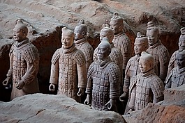 兵马俑,西安,中国