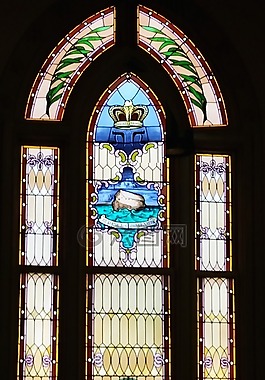 犹太人,寺,窗口