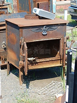 废金属的院子里,金属,垃圾