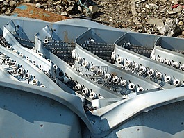 废金属的院子里,金属,垃圾