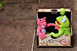 毛绒玩具,柯,粉红豹