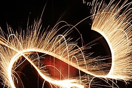 香槟酒,烟花,光漆