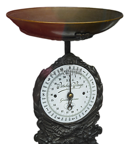 水平,厨房秤,旧规模