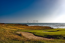 半个月亮湾,加利福尼亚州,高尔夫球场