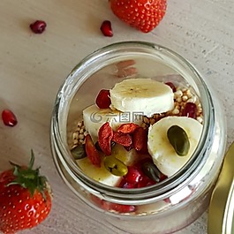 草莓,水果,美味