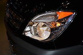 丰田,头灯,黑车