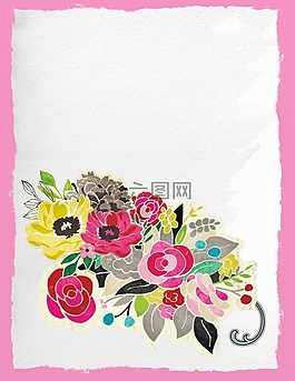 模板,背景,粉红色