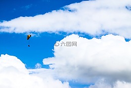 藍天,白雲,風景