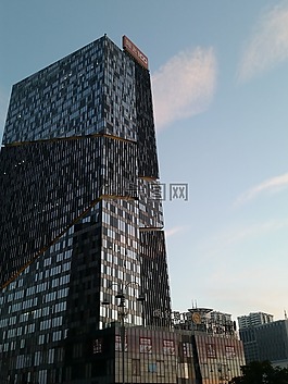 建筑,蓝天,云朵