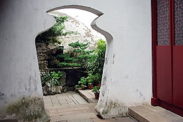 中国,苏州,门