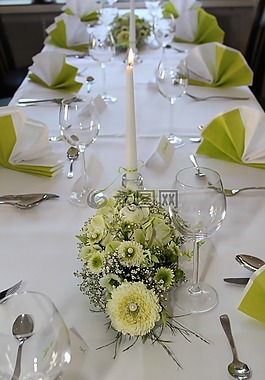 表装饰,插花,鲜花