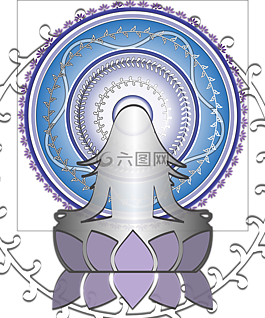 曼陀罗,花,神圣