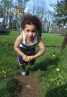 可爱,混合,男孩