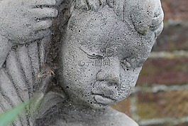 雕像,砌体,石
