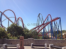 过山车,高兴,乐趣
