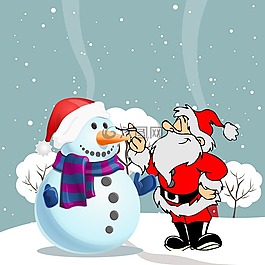 冬天,冰的男人,圣诞快乐