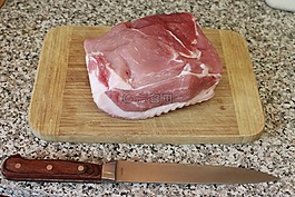烤猪肉,南斯拉夫联盟共和国结壳,肉