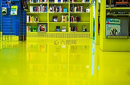 镜像,图书馆,图书