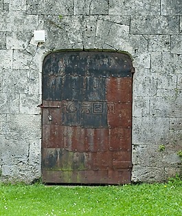 门,老,铁扇门