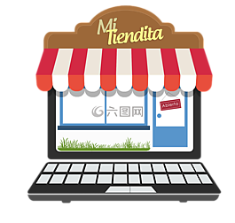 网上开店,店,电脑商店
