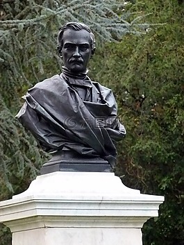 亚力山大 calame,日内瓦,雕塑