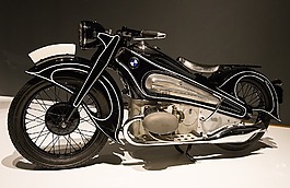 摩托车,1934年宝马r7概念,艺术装饰