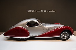 车,1938年塔尔博特 - 拉戈t-150c-ss泪滴,艺术装饰