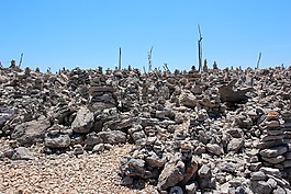 山,石头,堆积