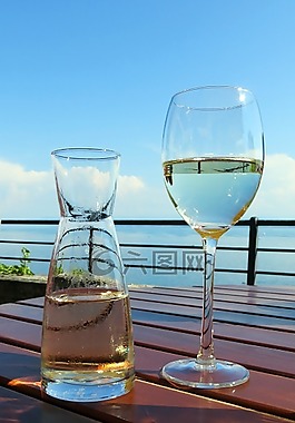 酒,瓶,高兴