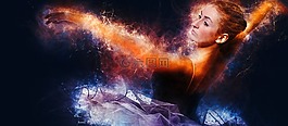 芭蕾舞女演员,舞蹈,优雅