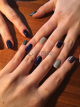 钉子,漆,美容师
