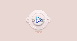 粉色,播放器,vedio