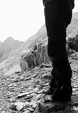 登山,山,徒步旅行