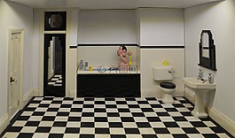 娃娃屋,塑像,娃娃