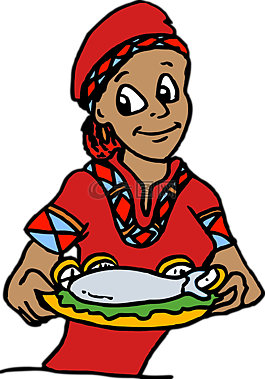 非洲,女子,传统的