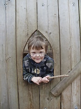 儿童,可爱的男孩,户外