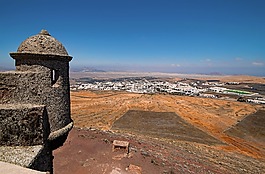 castillo de santa barbara,teguise,兰萨罗特岛
