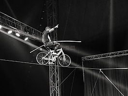 绳索沃克,acrobat,绳